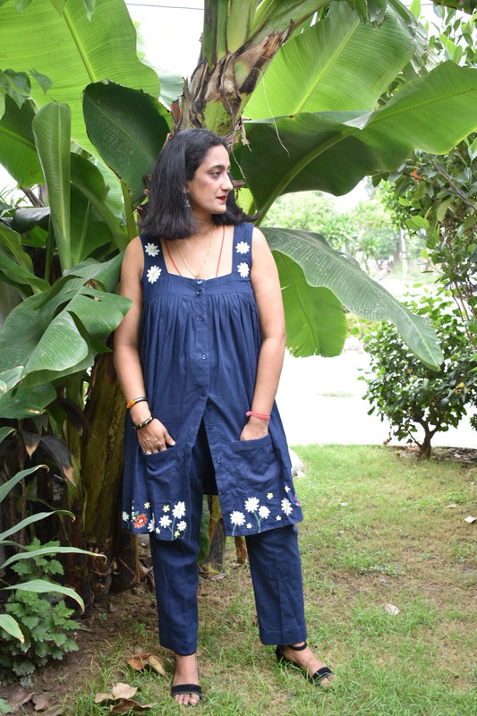 Syahi Linen Co-ord Set