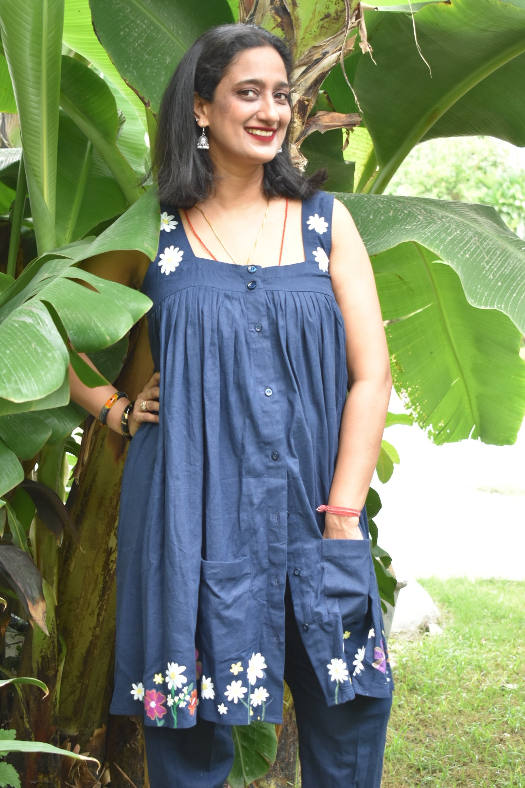 Syahi Linen Co-ord Set