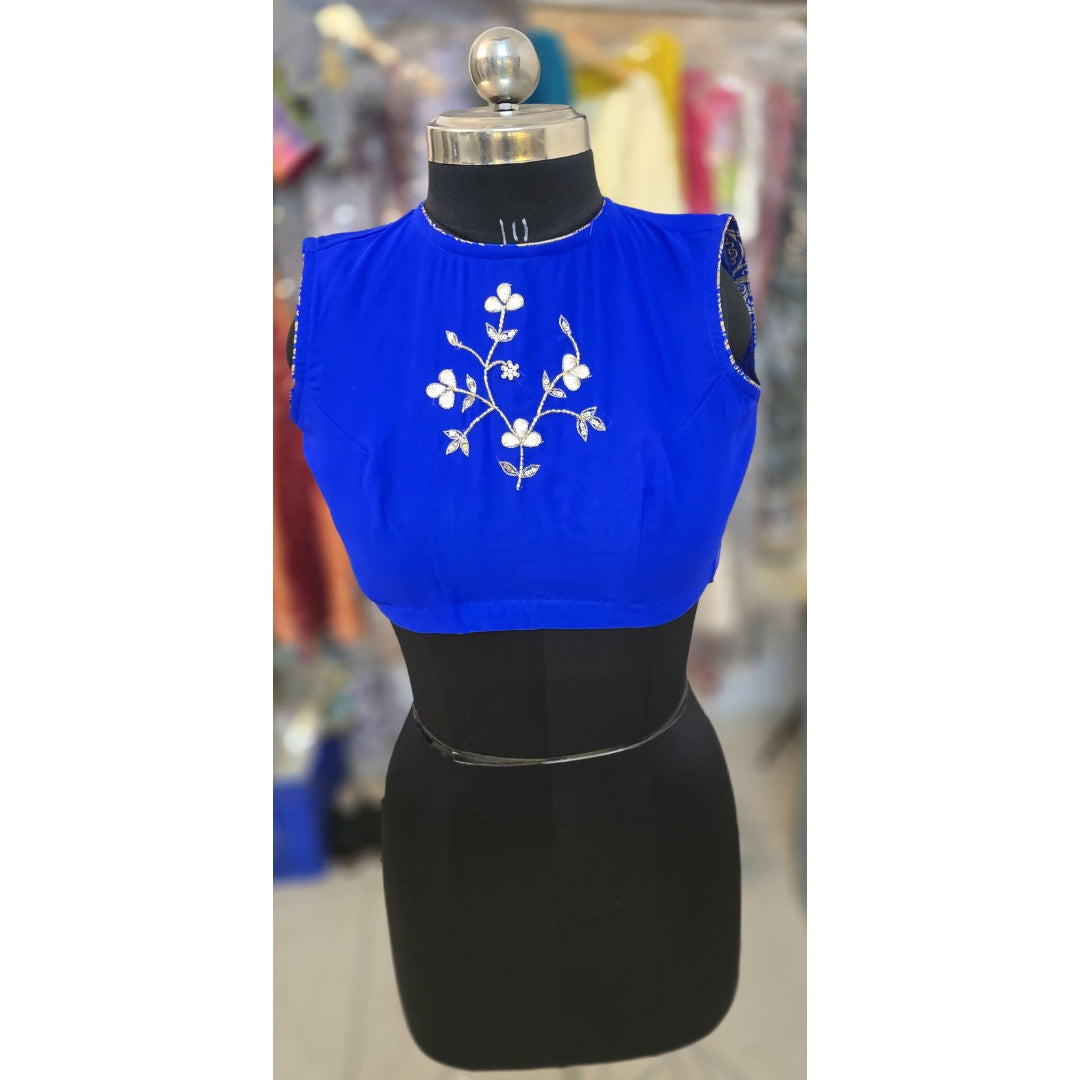 Blue Kanthi Blouse