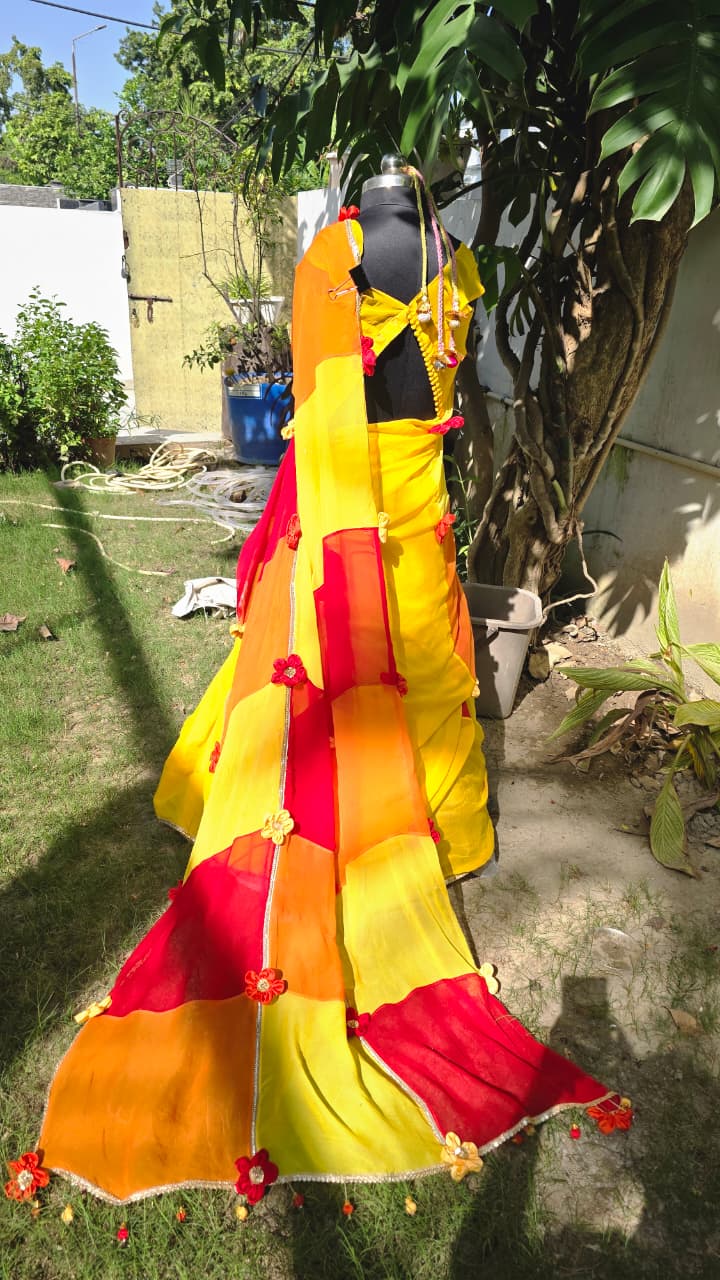 Aarunya Georgette Saree