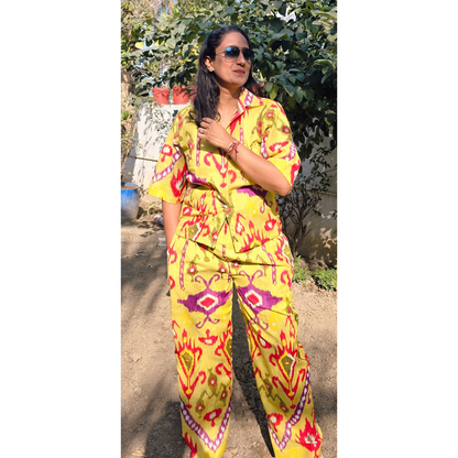 Rang Biranga Pila Co-ord set