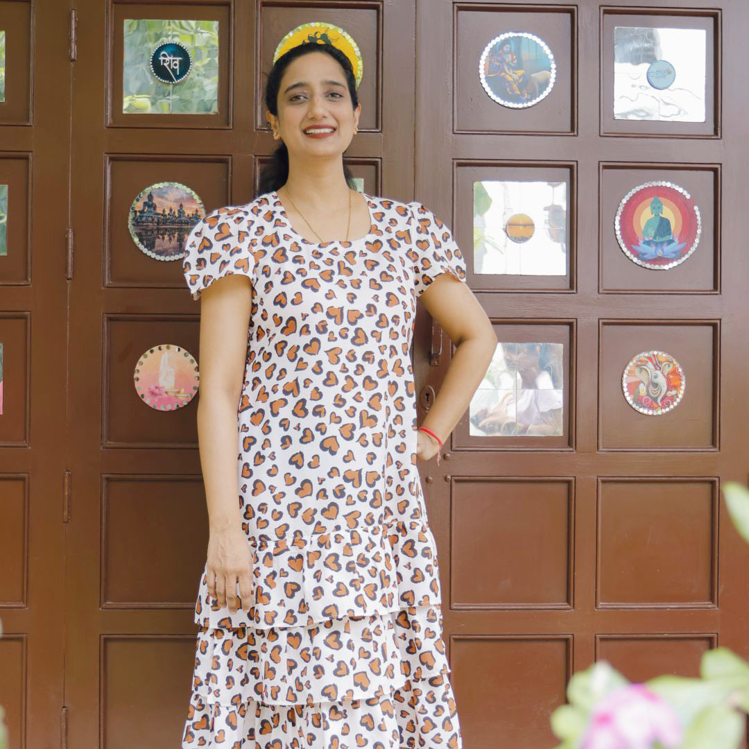 Tiger Print Dress