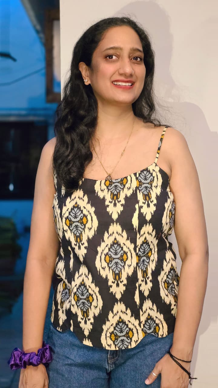 Ikat Cami Top