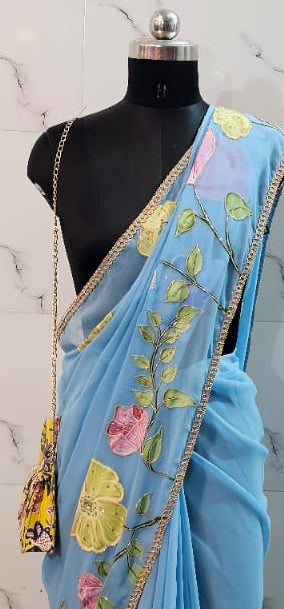 Rangrez Georgette Saree
