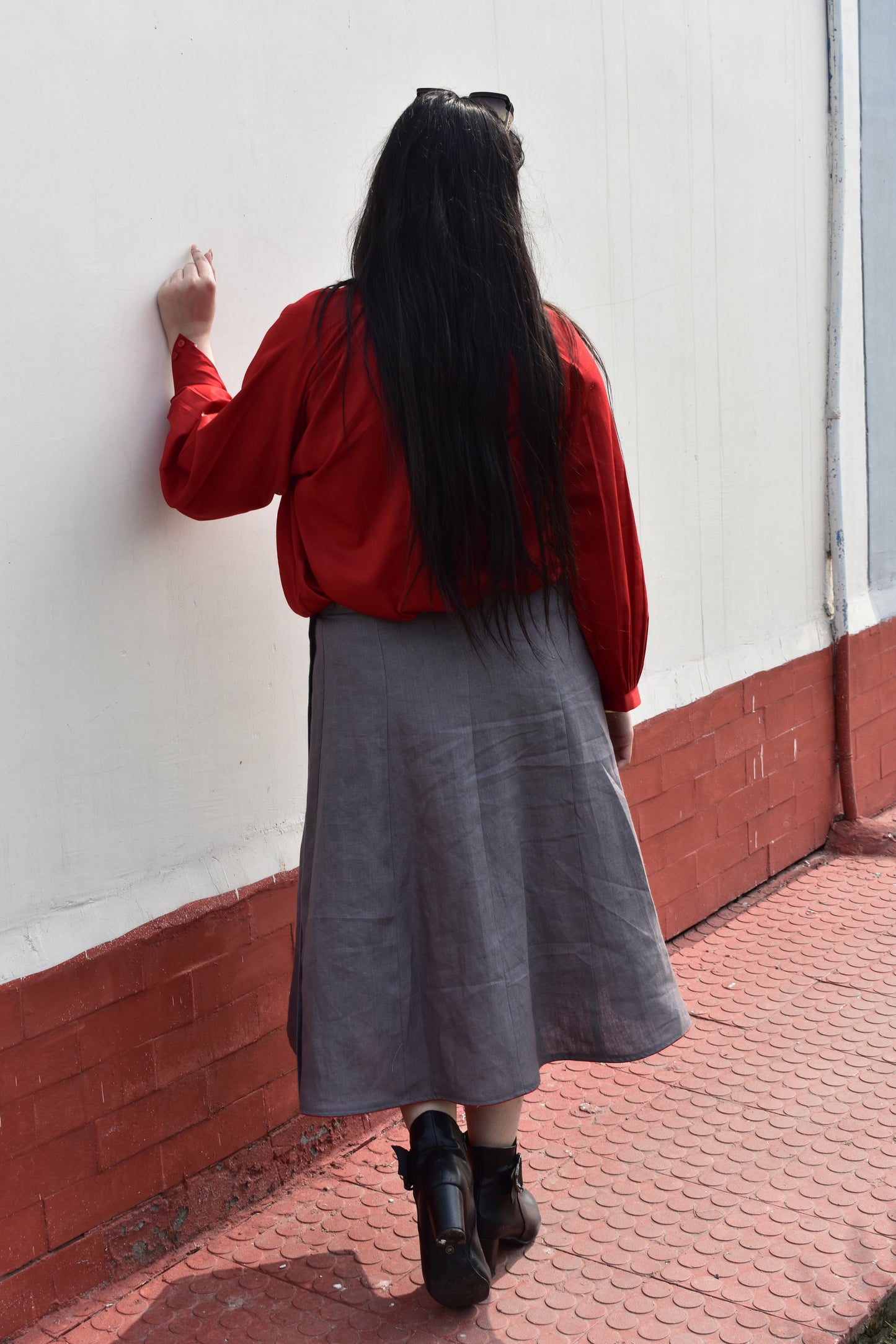 Rustic Charm Jute Skirt