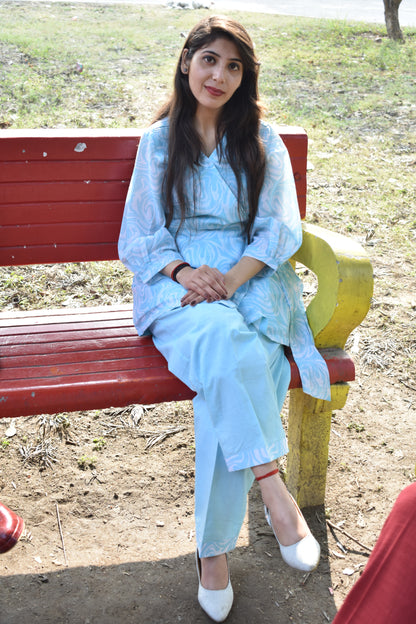 Pravaah Mul Cotton Co-ord