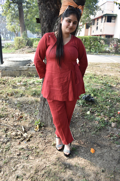 Amber Wrap Co-ord