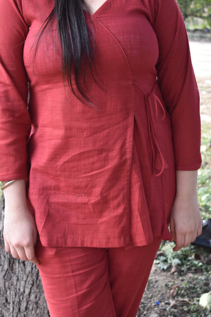 Amber Wrap Co-ord