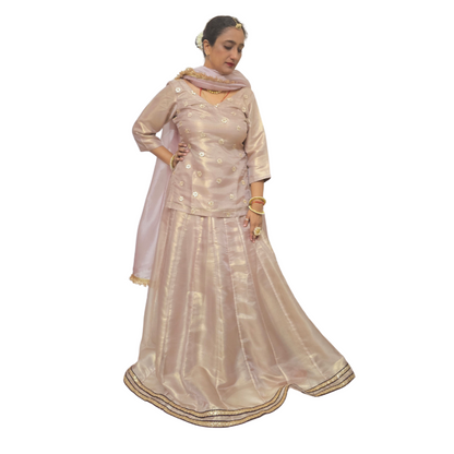 Sunheri Dharti Lehenga