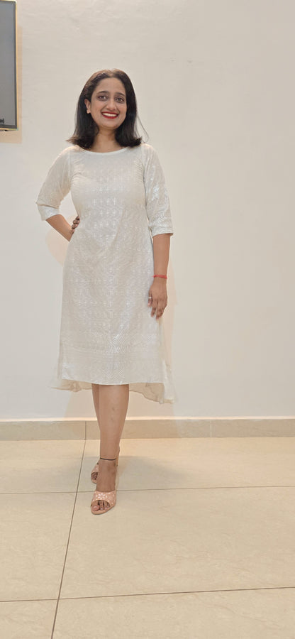 Sipiyan Chikankari Dress