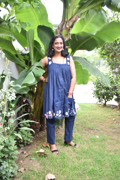 Syahi Linen Co-ord Set