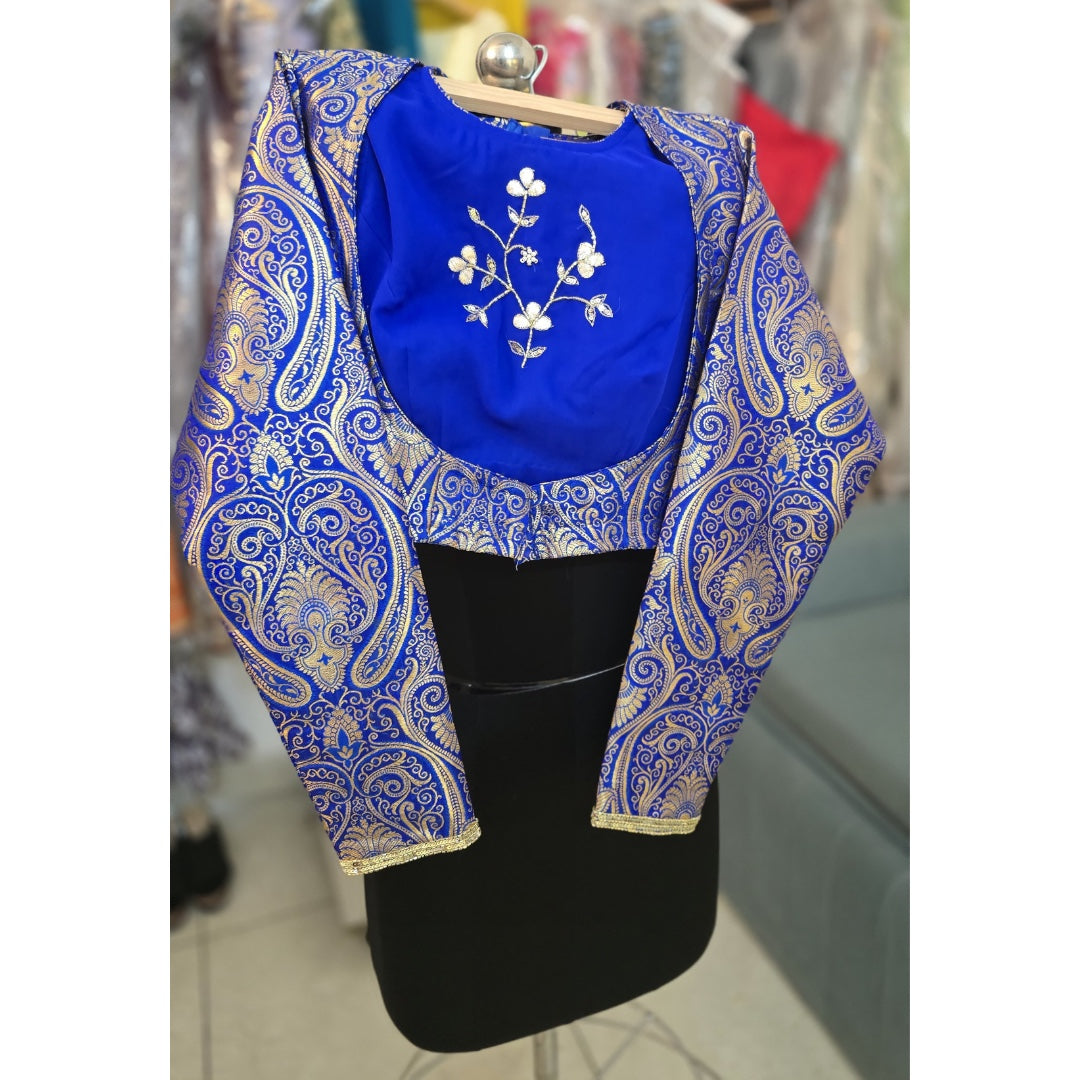 Blue Kanthi Blouse