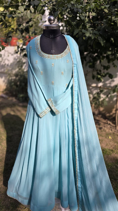 Neel Saaz Anarkali 💙✨
