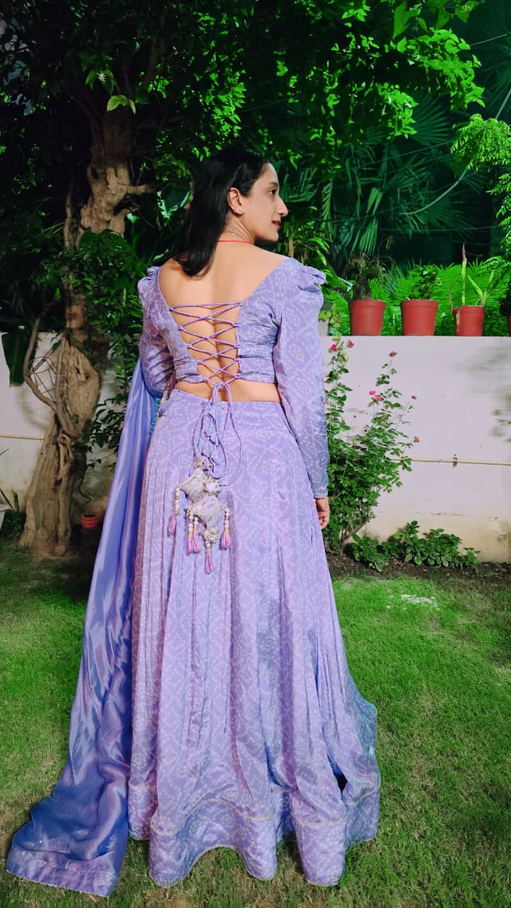 Bandhani Ragini Lehenga