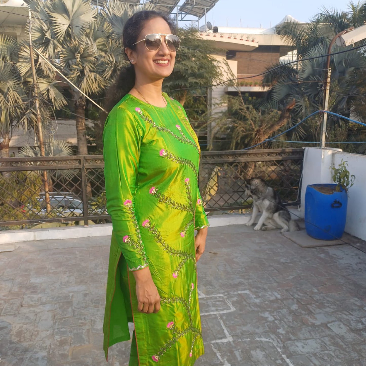 Navrangini Neon Shade Suit