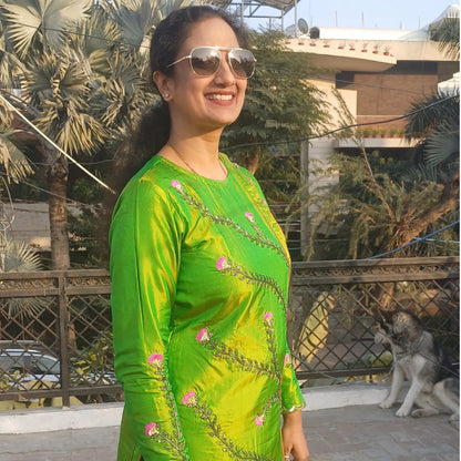 Neon Elegance Suit