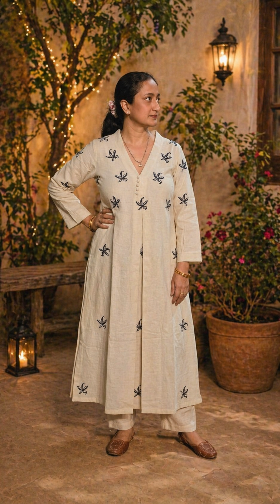 Mridula Bloom Kurta Set