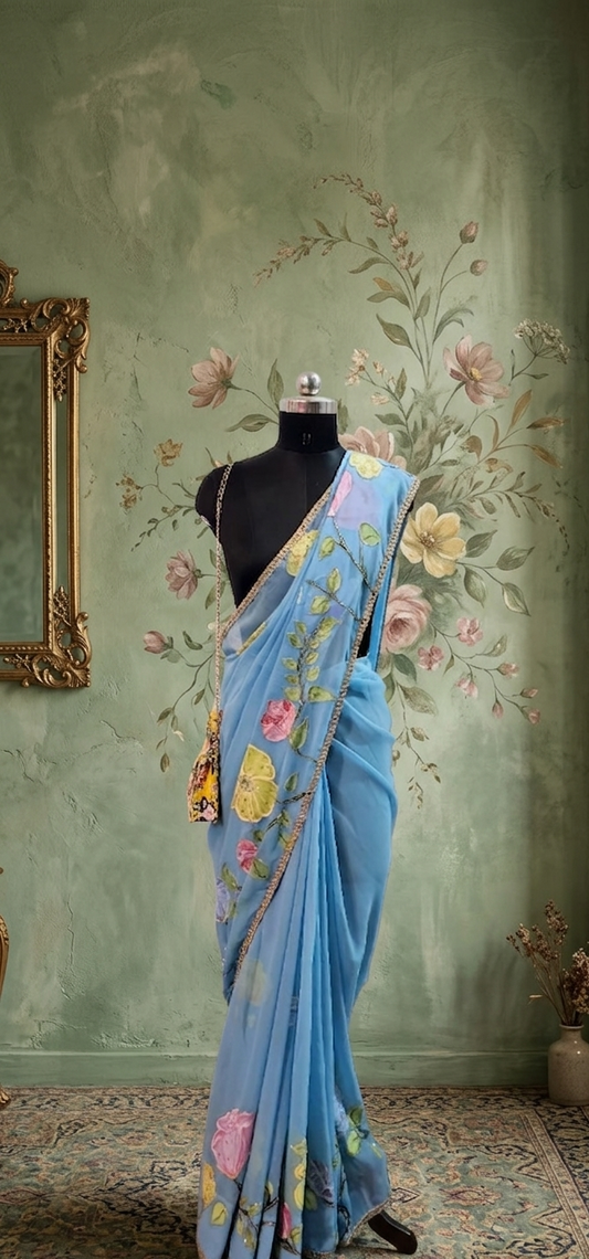 Rangrez Georgette Saree
