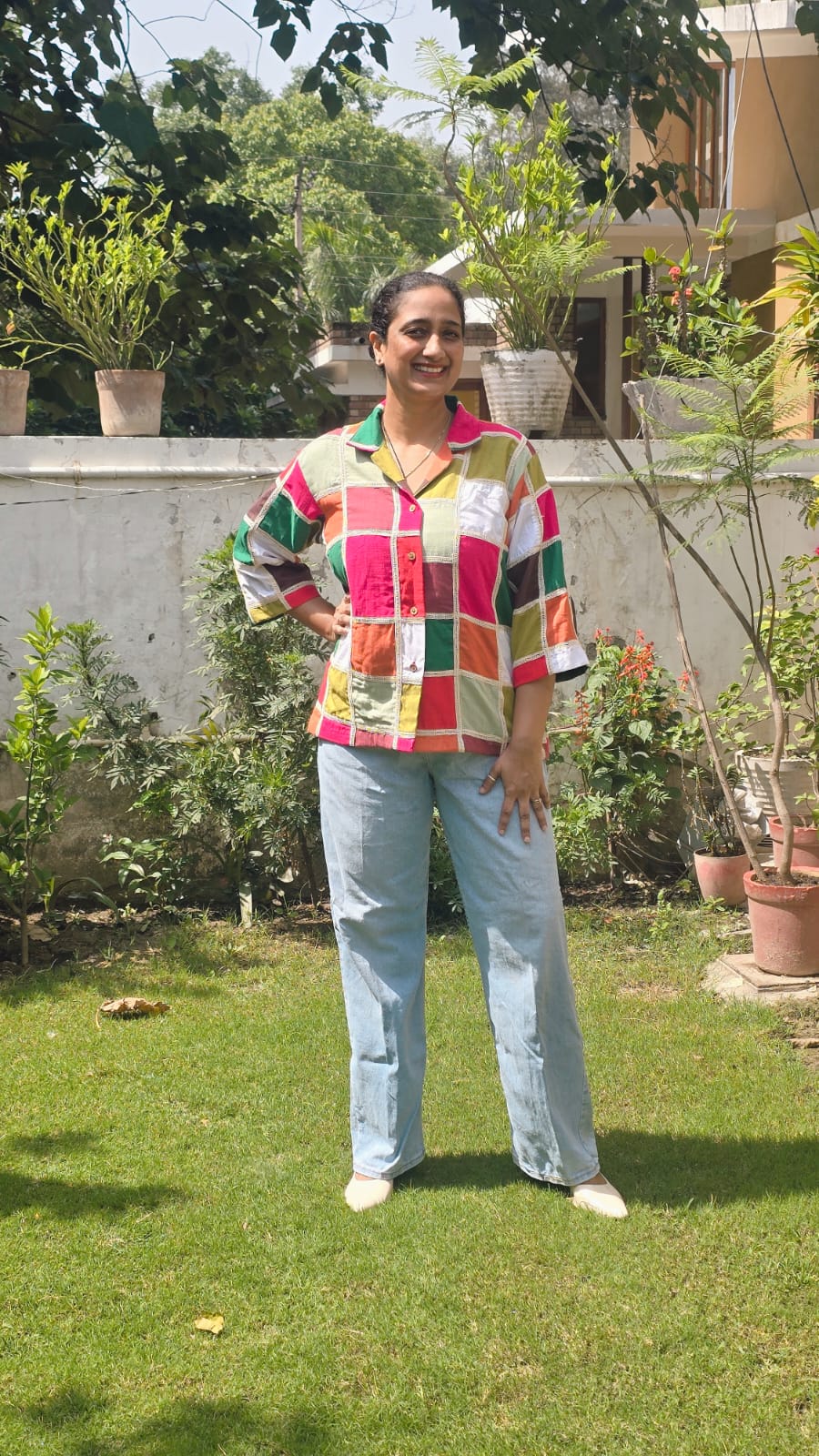Patchwork Poetry Shirt