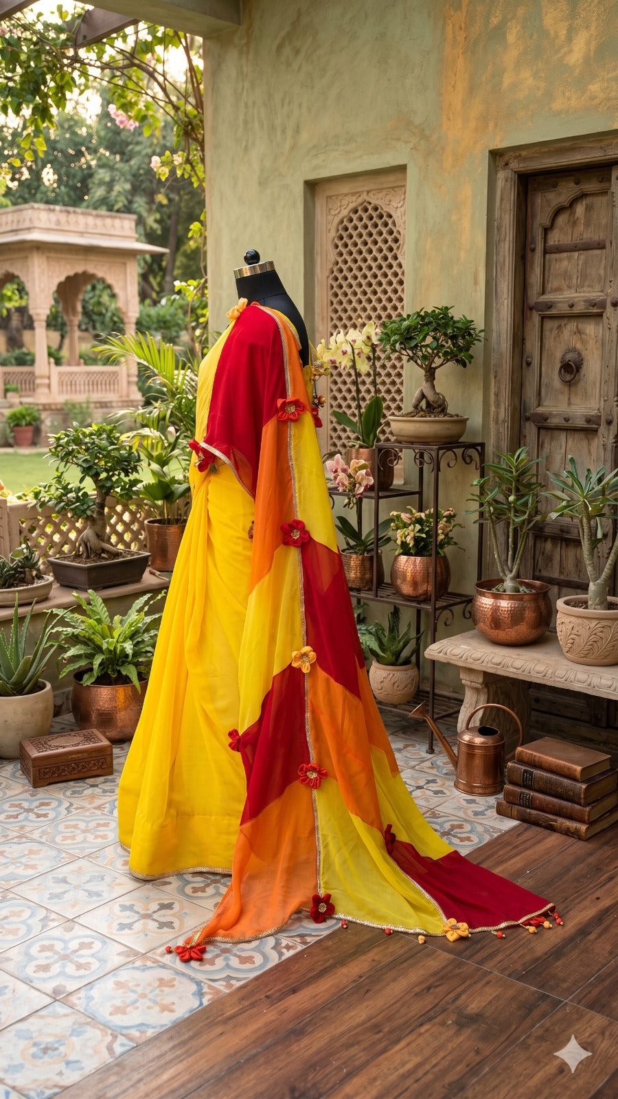 Aarunya Georgette Saree