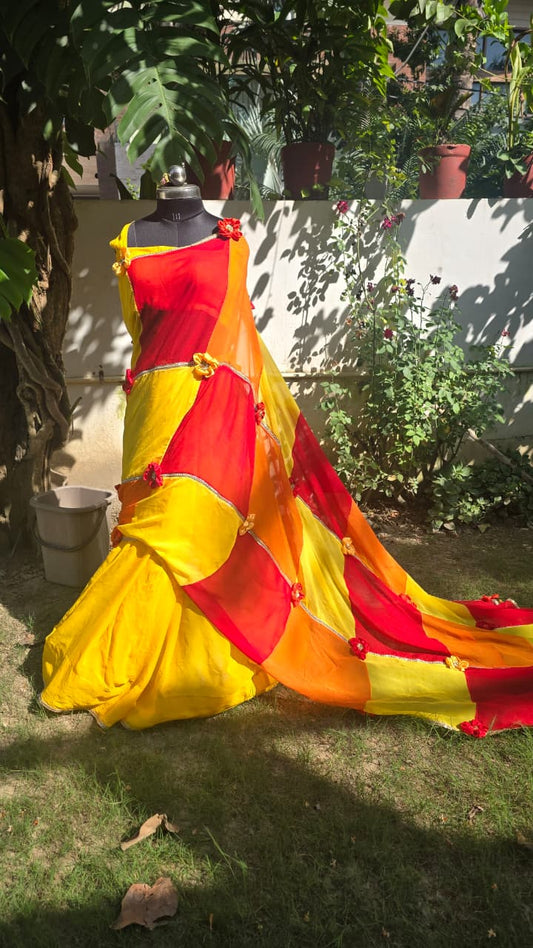 Aarunya Georgette Saree