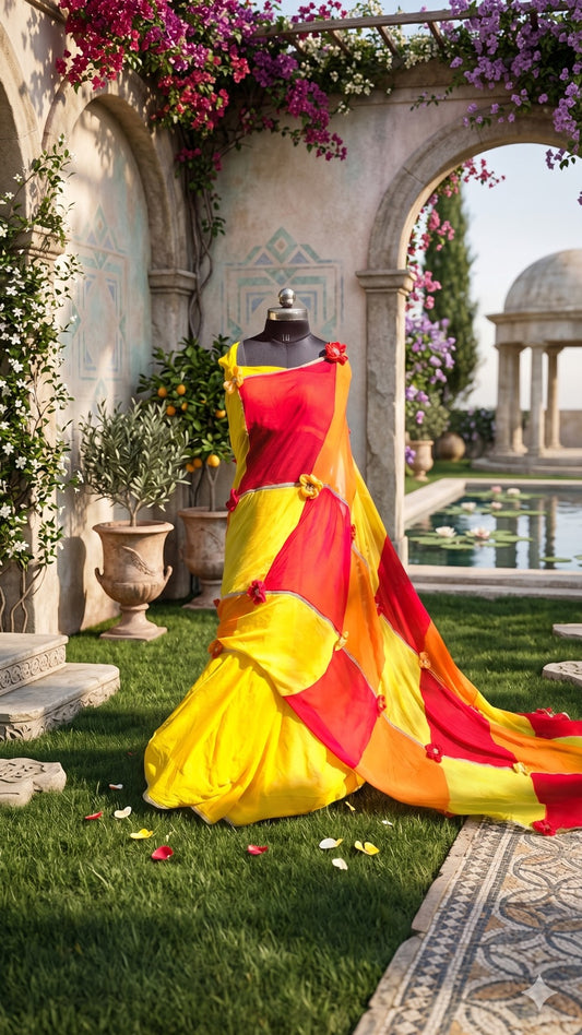Aarunya Georgette Saree